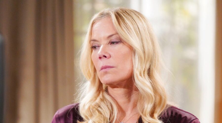 Katherine Kelly Lang (Brooke) in una scena di 