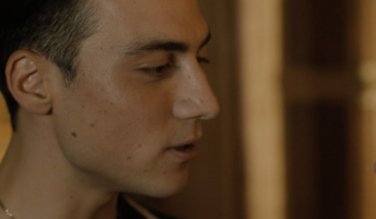 Matteo Paolillo (Edoardo) in a scene from episode 11 of 