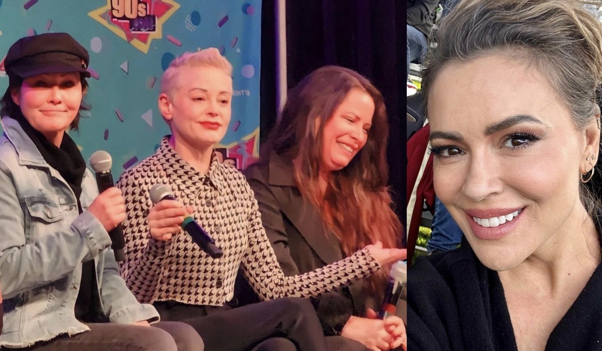 Streghe, Alyssa Milano festeggia la reunion del cast originale Streghe, Alyssa Milano festeggia la reunion del cast originale