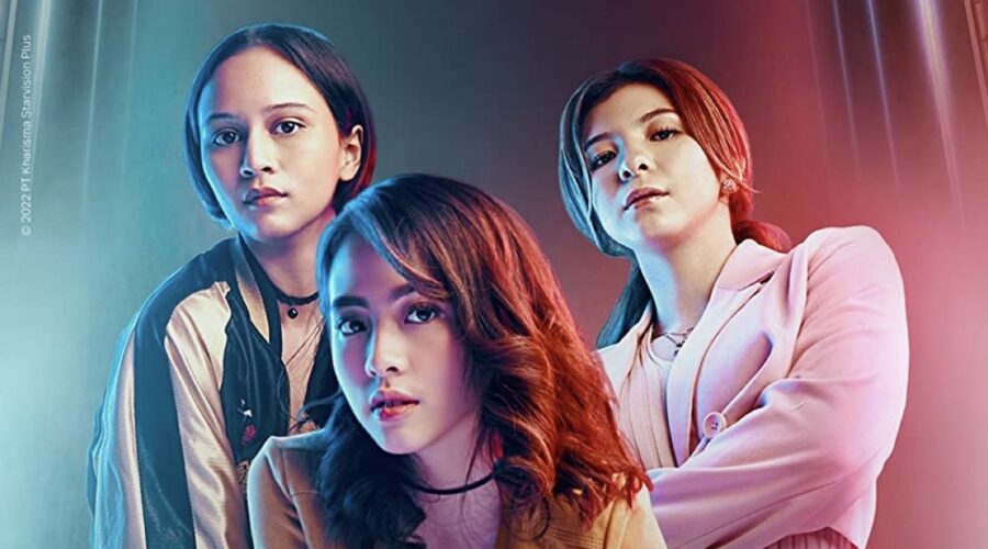 “Virgin La Serie”, un particolare del poster della serie tv. Credits: Disney+.