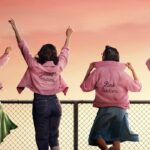 Key art della serie tv “Grease: Rise of the Pink Ladies”. Credits: Paramount+.