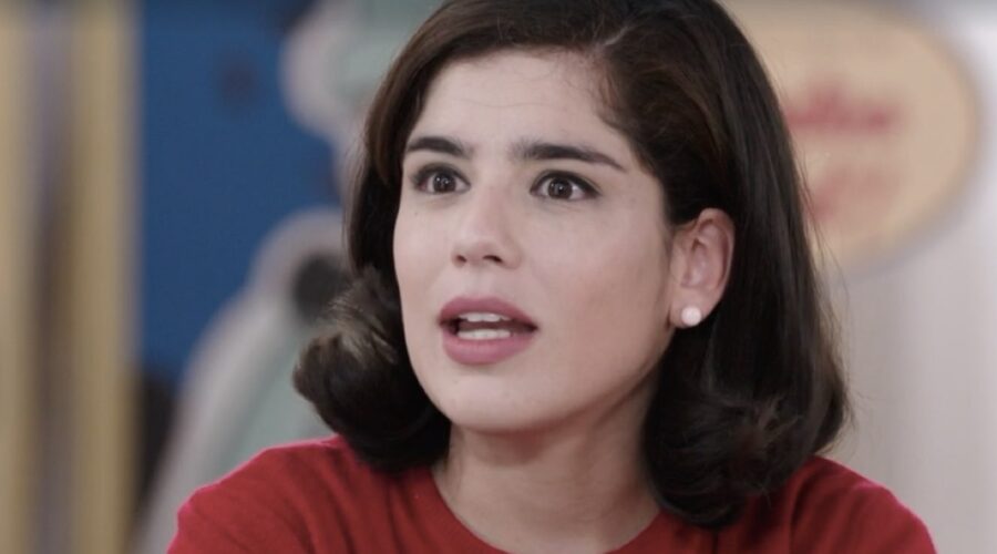 Grace Ambrose (Stefania Colombo) in una scena della puntata 9 de 