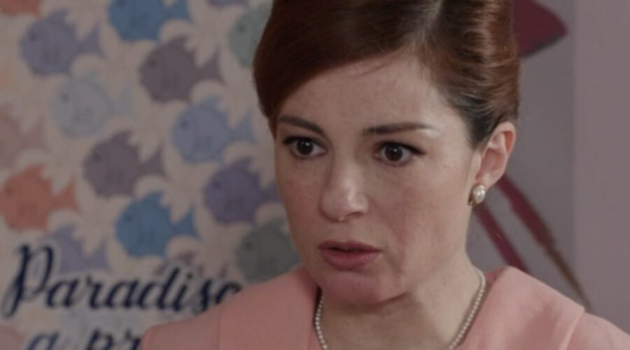 Valentina Bartolo (Veronica Zanatta) in una scena della puntata 137 de 