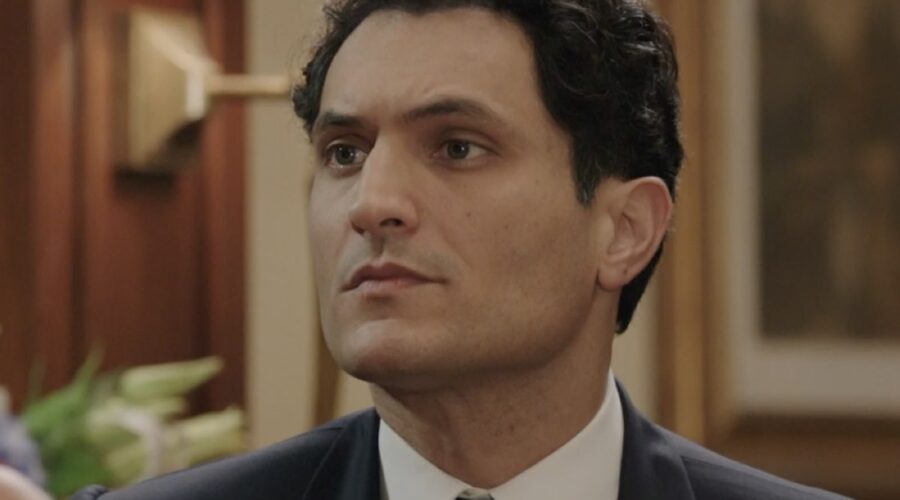 Alessandro Tersigni (Vittorio Conti) in una scena della puntata 142 de