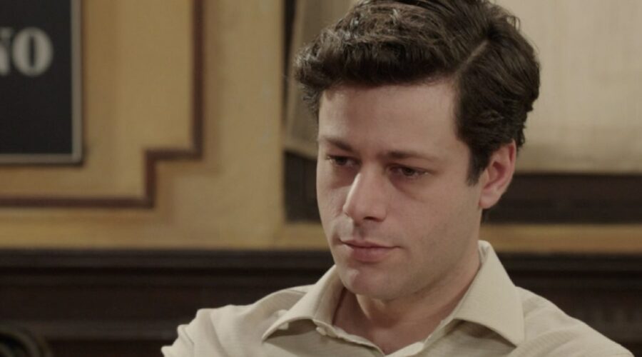 Gabriele Anagni (Alfredo Perico) in una scena della puntata 148 de 