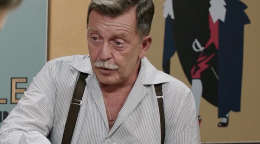 Pietro Genuardi (Armando Ferraris) in una scena della puntata 2 de 