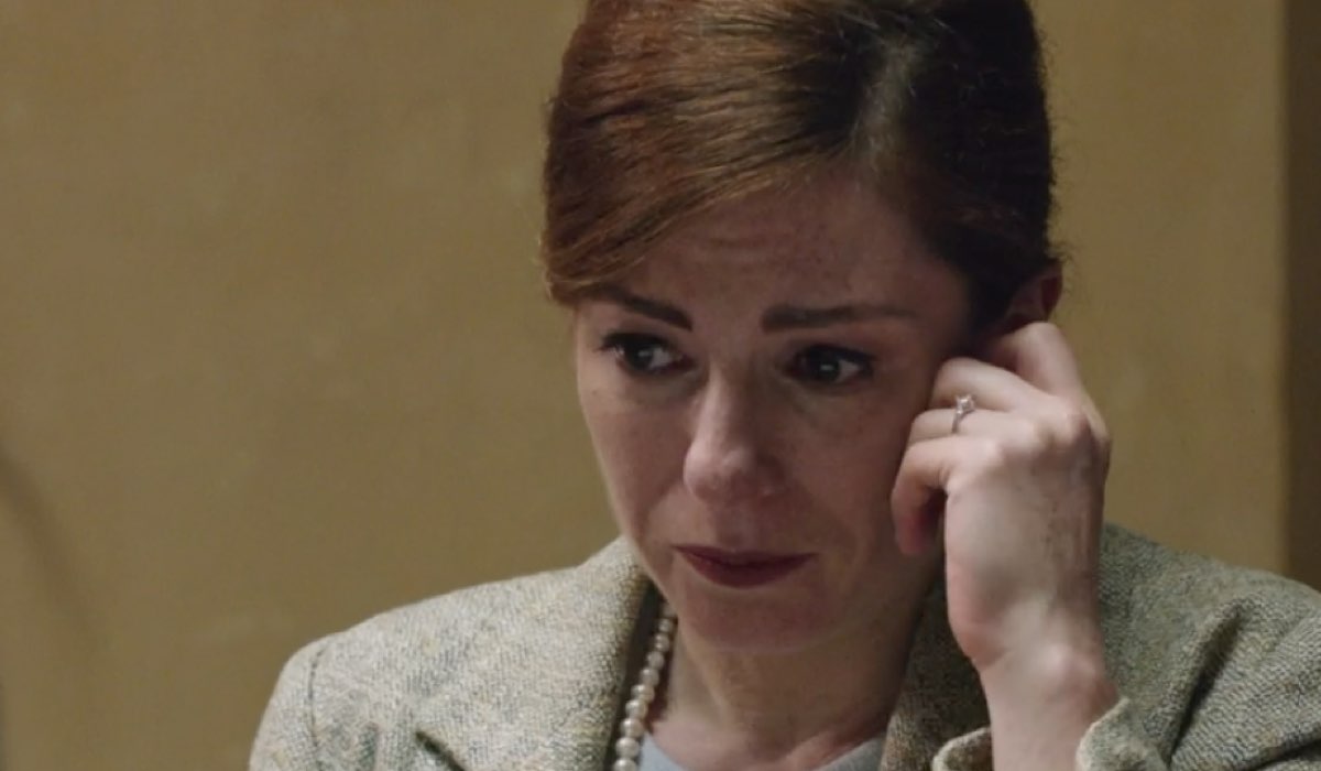 Valentina Bartolo (Veronica Zanatta) in a scene from episode 2 of 