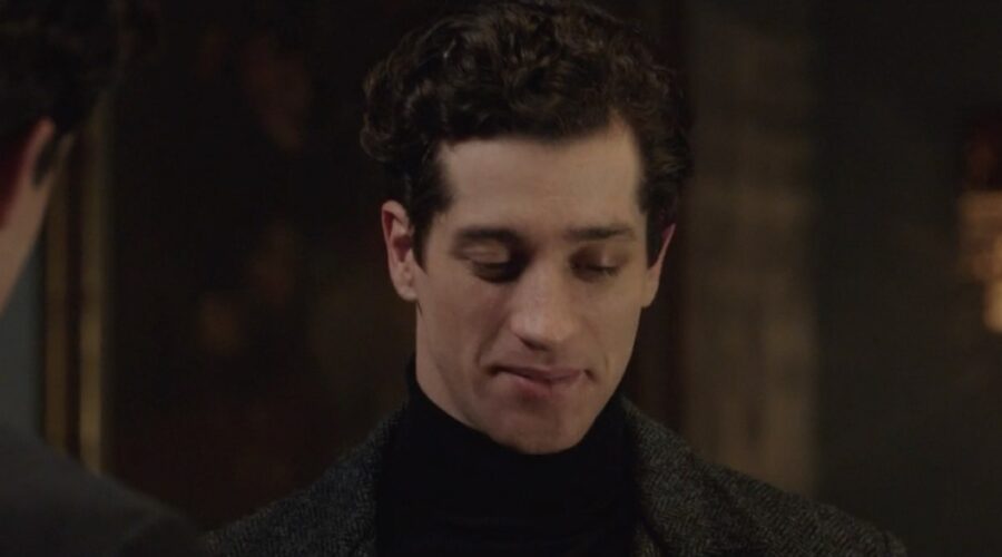 Moisè Curia (Marco Di Sant'Erasmo) in una scena della puntata 148 de 