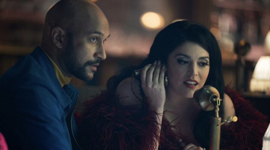 Keegan-michael Key E Cecily Strong In Schmigadoon! Credits Apple Tv Plus