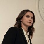 Keri Russell nel ruolo di Kate Wyler in  “The Diplomat”. Credits: Alex Bailey/Netflix © 2023.