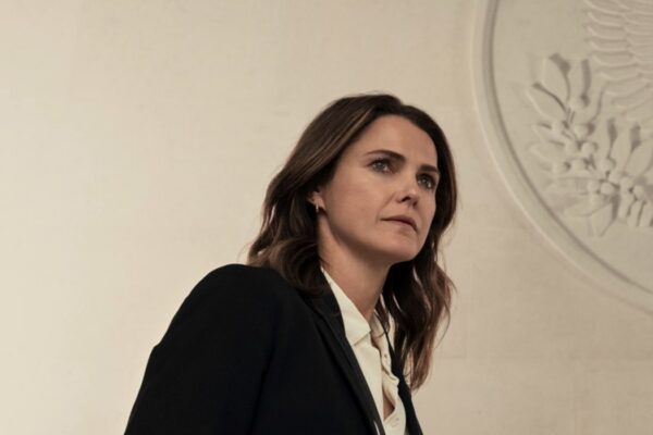 Keri Russell nel ruolo di Kate Wyler in  “The Diplomat”. Credits: Alex Bailey/Netflix © 2023.