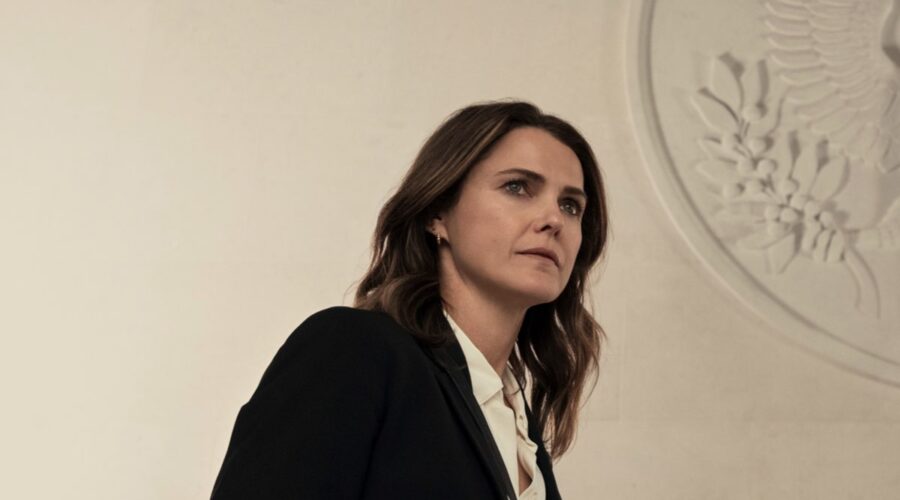 Keri Russell nel ruolo di Kate Wyler in “The Diplomat”. Credits: Alex Bailey/Netflix © 2023.