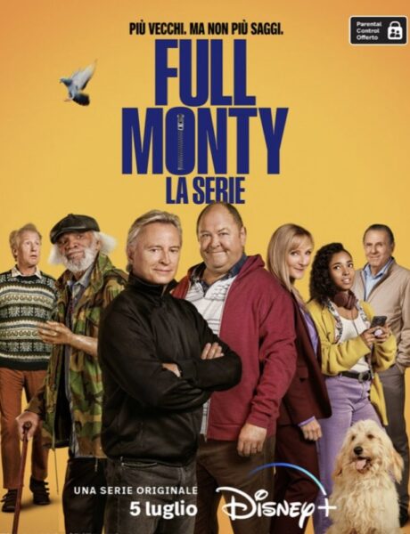 Locandina Ufficiale Full Monty La Serie Credits Disney Plus