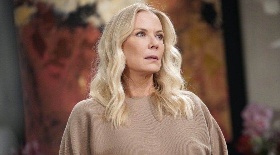 Katherine Kelly Lang è Brooke in “Beautiful”. Credits: BBL DISTRIBUTION/Mediaset.