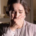 Celia Freijeiro (Adela Silva Torrealba) in una scena della soap opera spagnola “Sei Sorelle”. Credits: Rai/Cattura schermo.