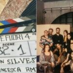 Da Sinistra: post Instagram inizio riprese condiviso da Maria Esposito/ A destra: post Instagram con cast Mare Fuori 4 condiviso Da Antonio De Matteo