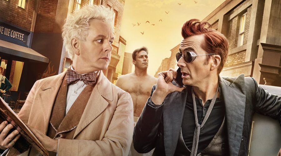 “Good Omens”, il poster della seconda stagione. Credits: Amazon Prime Video.