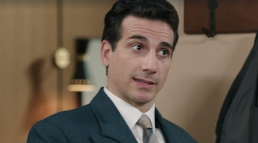 Luca Bastianello (Dante Romagnoli) in una scena della puntata 140 de