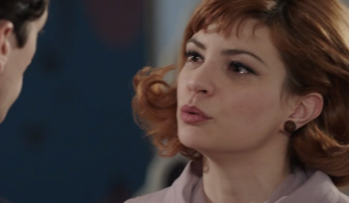 Gaia Bavaro (Gemma Zanatta) in a scene in episode 160 de 