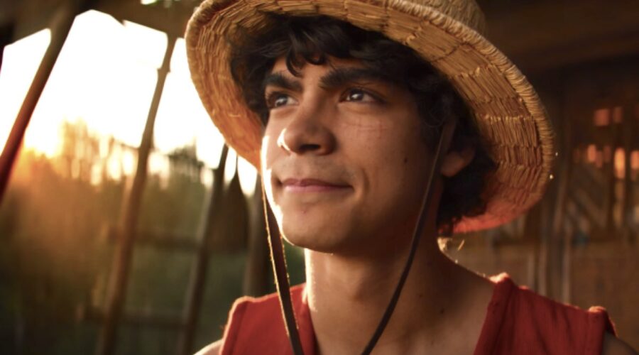 Iñaki Godoy in un fotogramma del teaser di “One Piece”. Credits: fotogramma/Netflix.