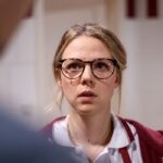 Lena Conzendorf nei panni di Josephine Klee in una scena della puntata di “Tempesta D'Amore” in onda giovedì 1 giugno 2023 su Rete 4. Credits: Das Erste/Mediaset.