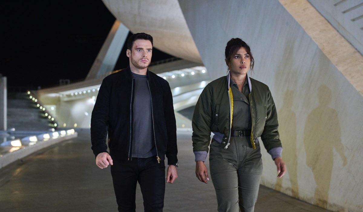 From left: Richard Madden and Priyanka Chopra Jonas in a scene from the sixth episode of “Citadel”.  Credits: Jonathan Prime/Prime Video.