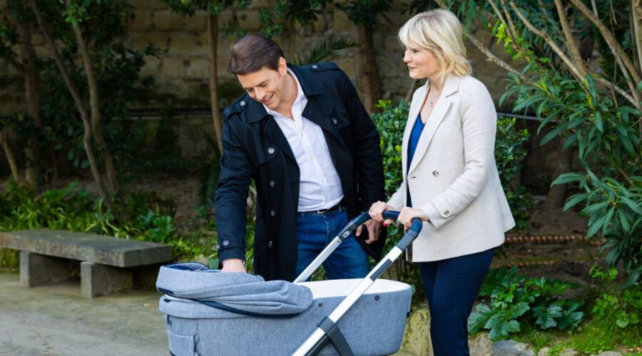 Da sinistra: Michelangelo Tommaso e Chiara Conti in