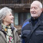 Da sinistra: Antje Hagen nei panni Hildegard Sonnbichler e Sepp Schauer in quelli di Alfons Sonnbichler in “Tempesta D'Amore”. Credits: Das Erste/Mediaset.