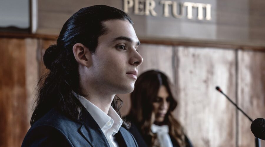 Riccardo De Rinaldis Santorelli (Lele) in una scena di 