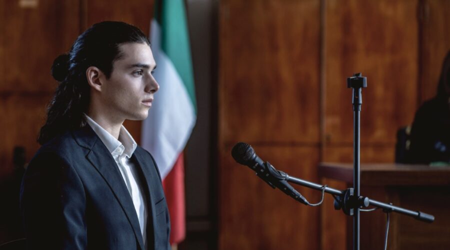 Riccardo De Rinaldis Santorelli (Lele) in una scena di 