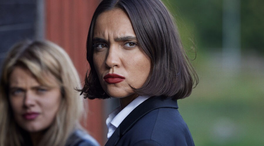 Barracuda Queens (L To R) Alva Bratt As Lollo Millkvist And Sarah Gustafsson As Amina Kahlil In Barracuda Queens Credits Courtesy Of Netflix