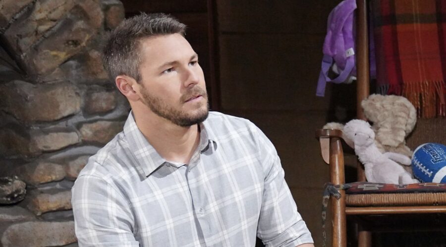 Scott Clifton (Liam Spencer) in una scena della puntata di “Beautiful” in onda giovedì 1 giugno 2023. Credits: BBL Distribution/Mediaset.