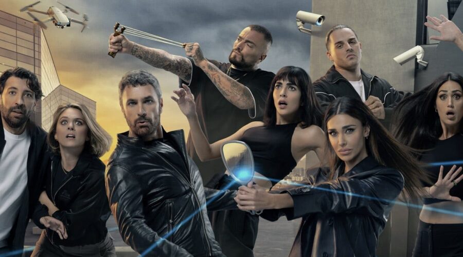 La key art della quarta stagione di “Celebrity Hunted 4”. Credits: Prime Video.