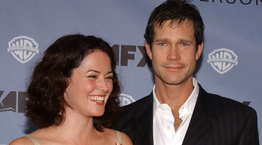Joanna Going And Dylan Walsh During Nip/tuck Season Two Premiere Credits Jean-paul Aussenard Wireimage
