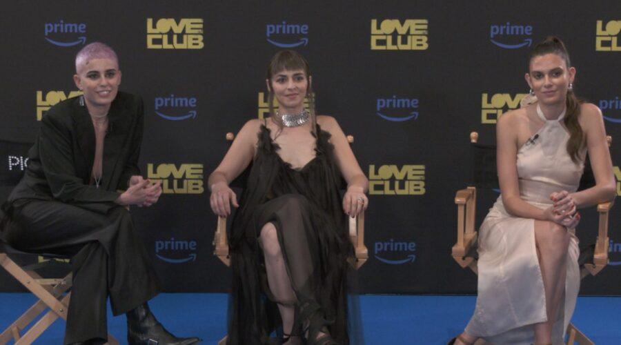 Denise Santoro, Bex Gunther e Silvia Di Gregorio intervistate per “Love Club”. Credits: Tvserial.it.