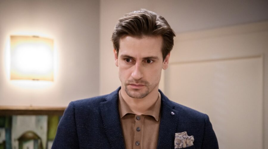 Sandro Kirtzel interpreta Paul Lindbergh in “Tempesta D'Amore”. Credits: Das Erste/Mediaset.