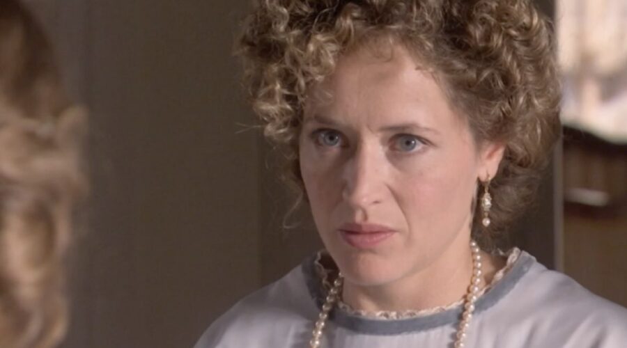 Marta Larralde (Diana Silva Torrealba) in una scena della puntata 84 di