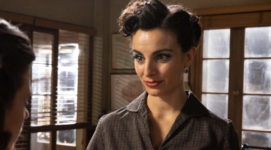 Silvia Acosta (Patricia) in una scena di “Un altro domani”. Credits: Mediaset