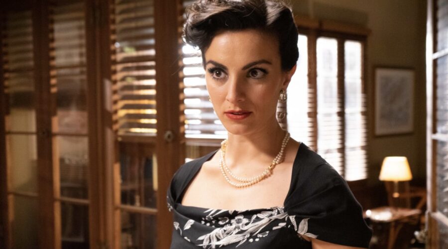 Silvia Acosta (Patricia) in una scena di “Un altro domani”. Credits: Mediaset