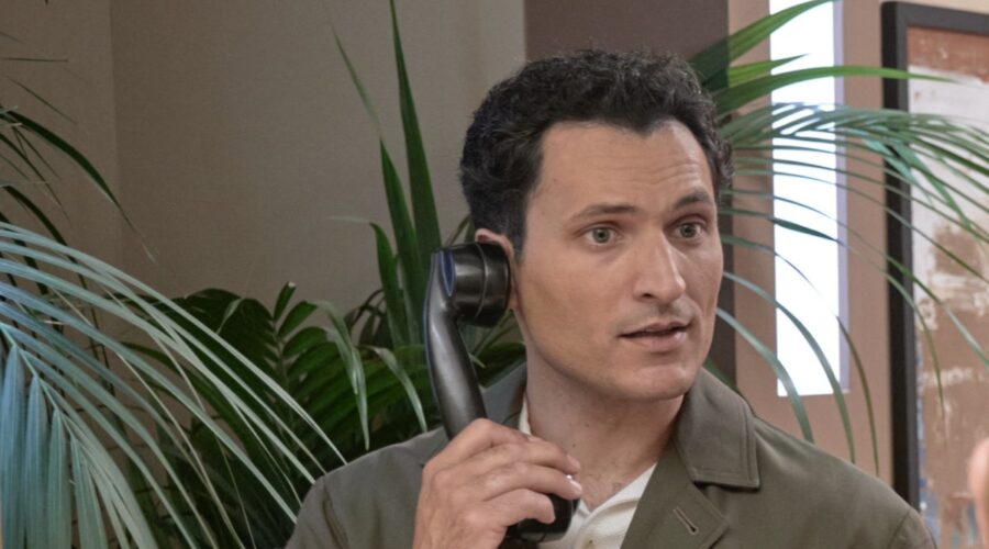 Alessandro Tersigni (Vittorio Conti) in una scena de 