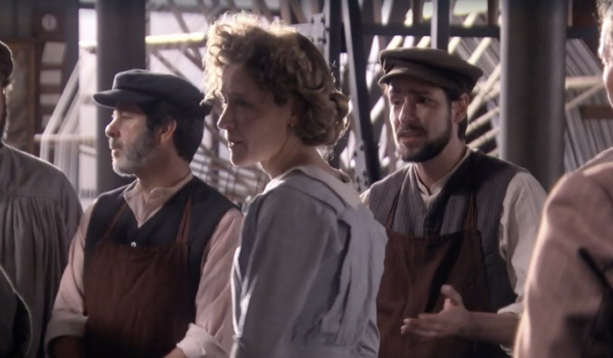 Marta Larralde (Diana Silva Torrealba) in una scena della puntata 84 di 