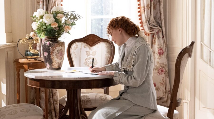 Alicia Bercan (Leonor Luján) in una scena de “La Promessa”. Credits: RTI Mediaset.