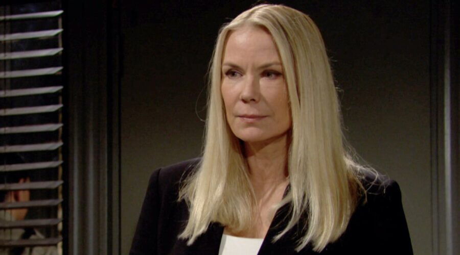 Katherine Kelly Lang interpreta Brooke in una scena di