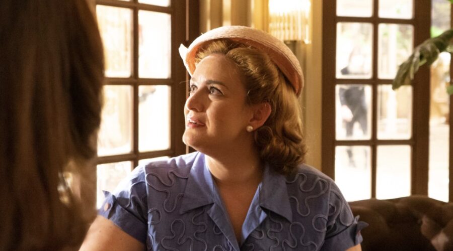 Esperanza Guardado (Linda) in una scena di “Un altro domani”. Credits: Mediaset