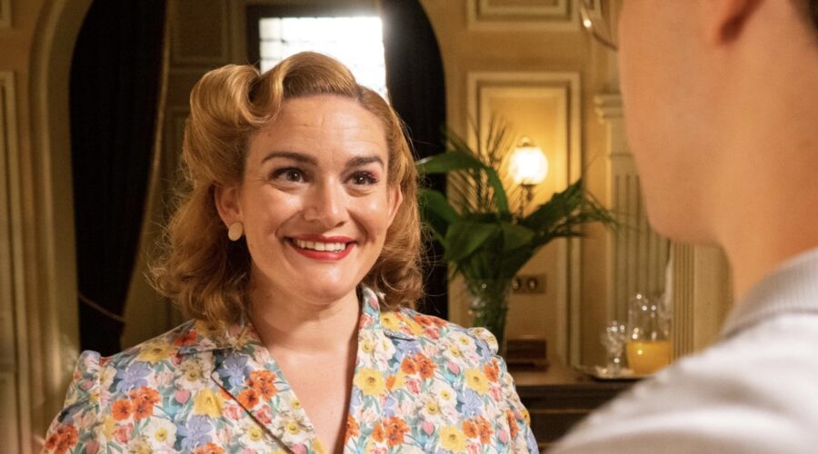 Esperanza Guardado (Linda) in una scena di “Un altro domani”. Credits: Mediaset