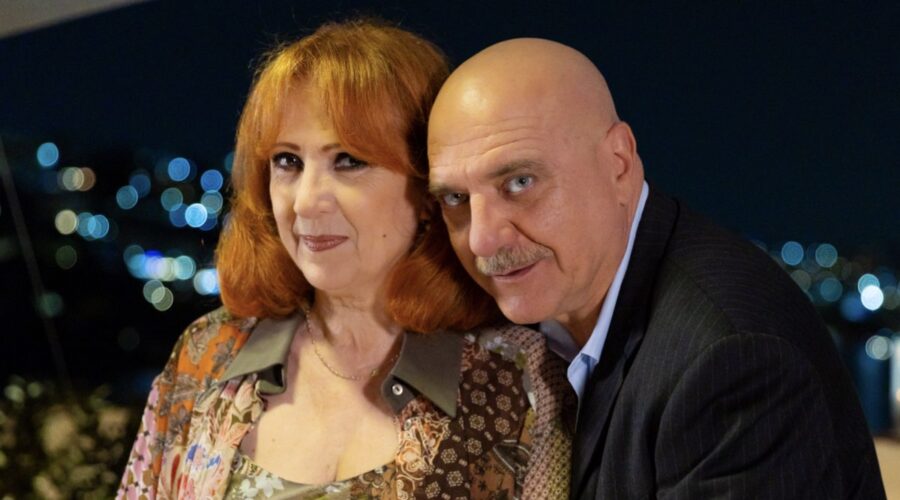 Marina Tagliaferri (Giulia) e Luigi Di Fiore (Luca) in 