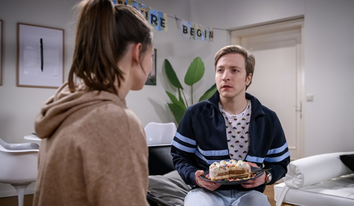 Johannes Huth interpreta Gerry Richter in una scena di “Tempesta D'Amore” in onda su Rete 4. Credits: Das Erste/Mediaset.