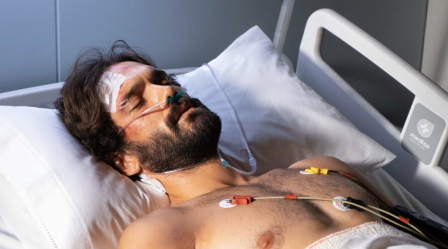 Oliver Ruano (Tirso Noguera) in una scena di “Un altro domani”. Credits: Mediaset