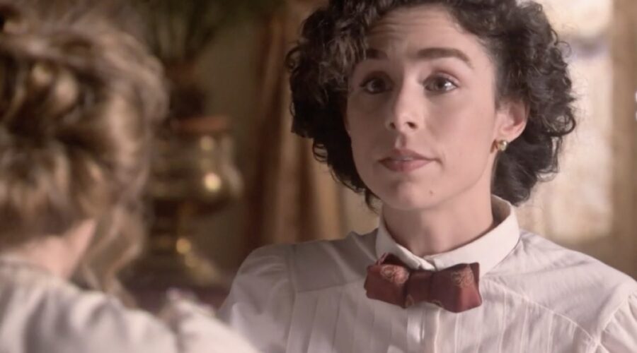 Candela Serrat (Celia Silva Torrealba) in una scena della puntata 84 di