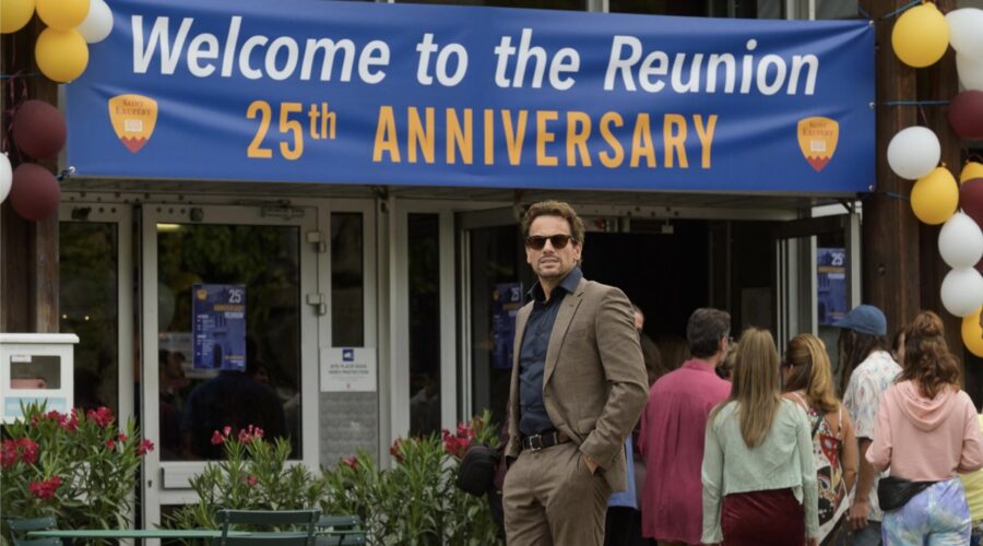 Una delle prime foto di “The Reunion”, diffusa in occasione della presentazione dei palinsesti Rai del 7 luglio 2023. Credits: Rai